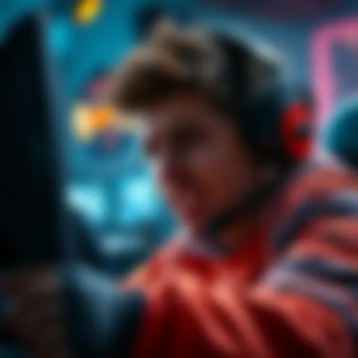 A gamer looking frustrated while playing a video game, showing emotion towards recent nerf changes.