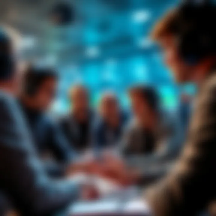 Player discussing earnings A player sharing insights on gaming profits and investments with a group of people