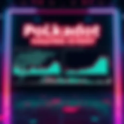 A graphic representation of Polkadot's halving event with charts showing supply changes and market reactions