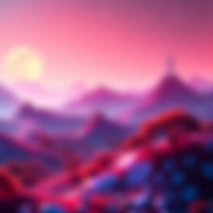 A visual representation of Polkadot Devnet showing a digital landscape with a lack of memecoins, highlighting the absence of vibrant coins in the ecosystem.