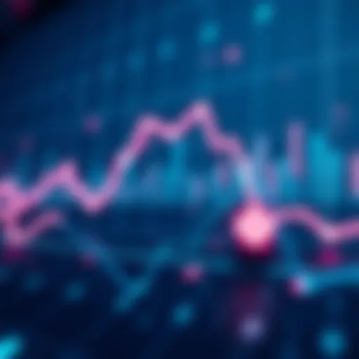 A visual representation of Polkadot's price dropping below $1, featuring a downward trend line on a graph.