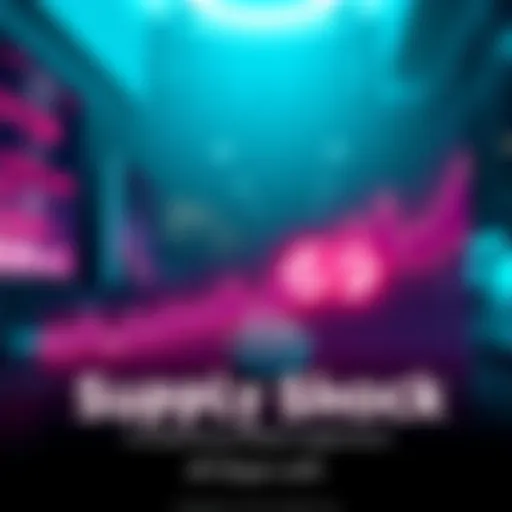 Graph showing Polkadot price trends and supply changes with a countdown of days left for the shock