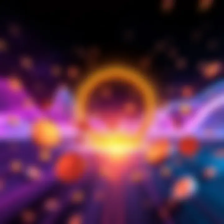 Visual representation of Polygon's achievement in burning 3 million POL, showcasing vibrant graphics and tokens in motion