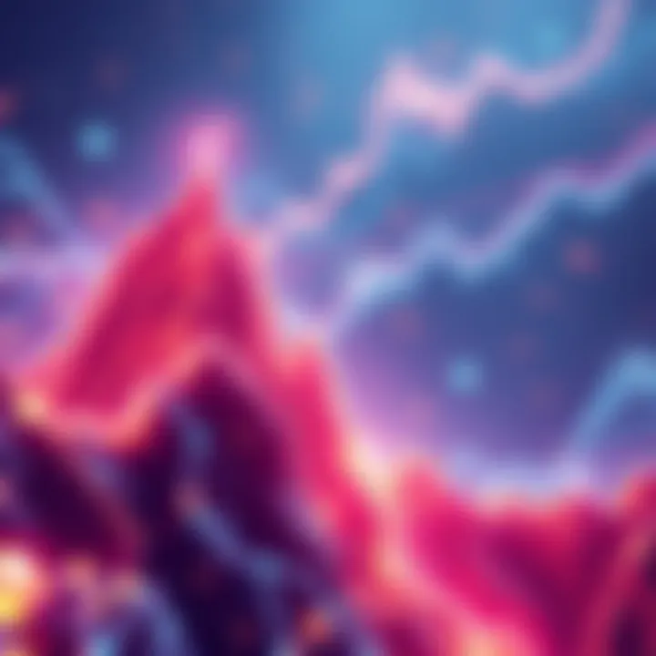 A visualization representing Polygon's rapid growth in stablecoins and DeFi activity