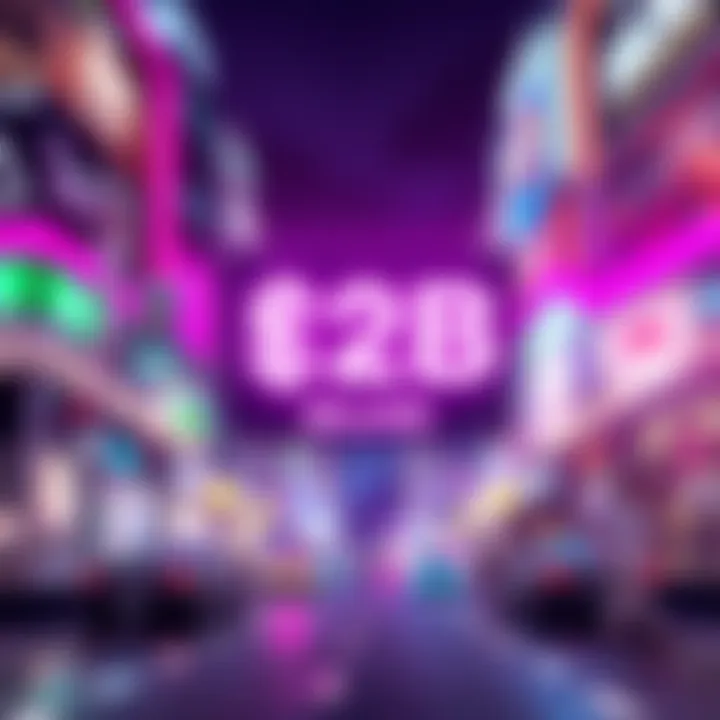 A graphic showing a $2 billion milestone for Polygon NFTs with digital art elements, symbolizing growth and resilience in sales.