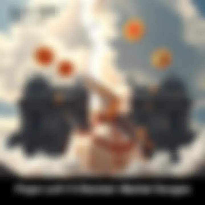 Cardinal Robert Francis Prevost is named Pope Leo XIV as white smoke rises from the Vatican, with Bitcoin and Ethereum symbols floating above.