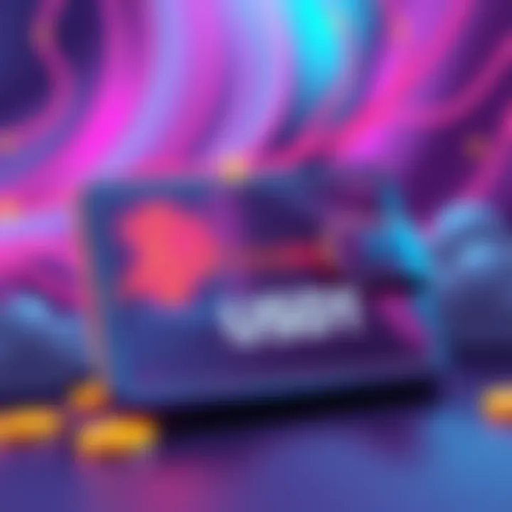 Illustration showing a digital wallet with USDC logo transitioning from USDT logo, symbolizing payment system update.