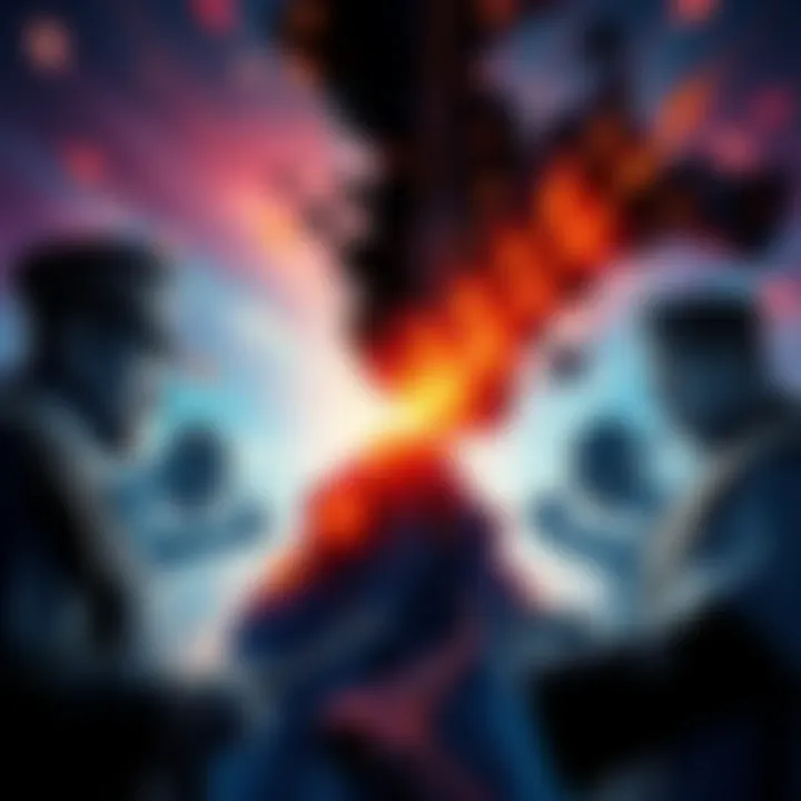 Dynamic Shift in Power Graphic representation of changing power dynamics illustrating the contrast between traditional leaders and emerging influences.