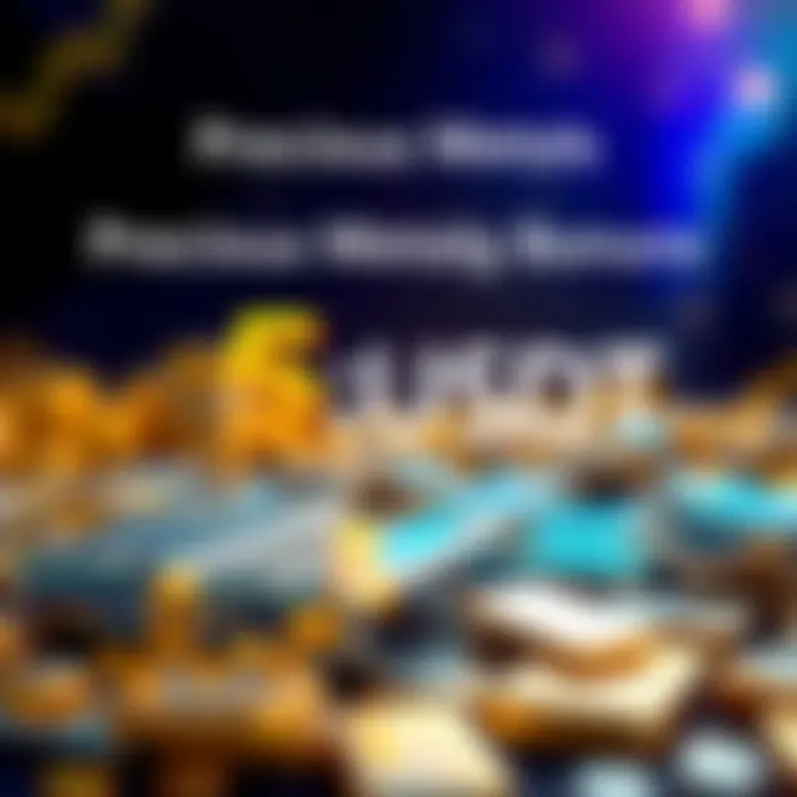 Precious Metals Trading Bonus A graphic showing a 5 USDT bonus for precious metals trading, featuring gold and silver bars and a timer for registration.