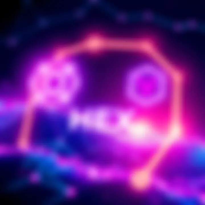 A bright graphic featuring PulseChain and HEX logos with symbols of growth and innovation in blockchain technology.