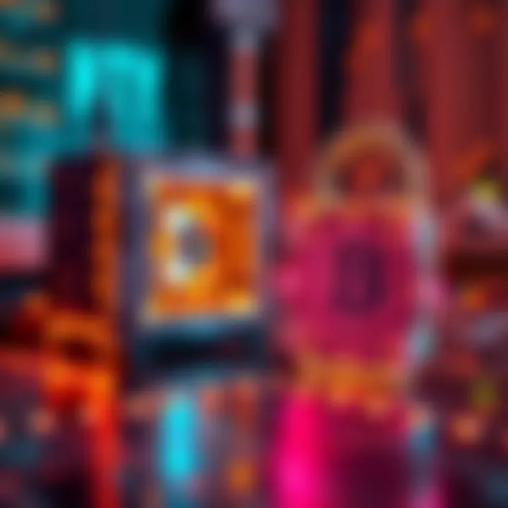 A graphic showing a quantum computer next to a digital lock symbolizing the threat to cryptocurrency security.