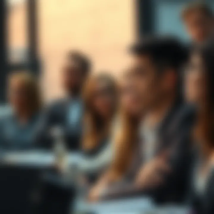 A group of colleagues in a meeting, with one person looking thoughtful while others speak. The quieter colleague appears underappreciated.