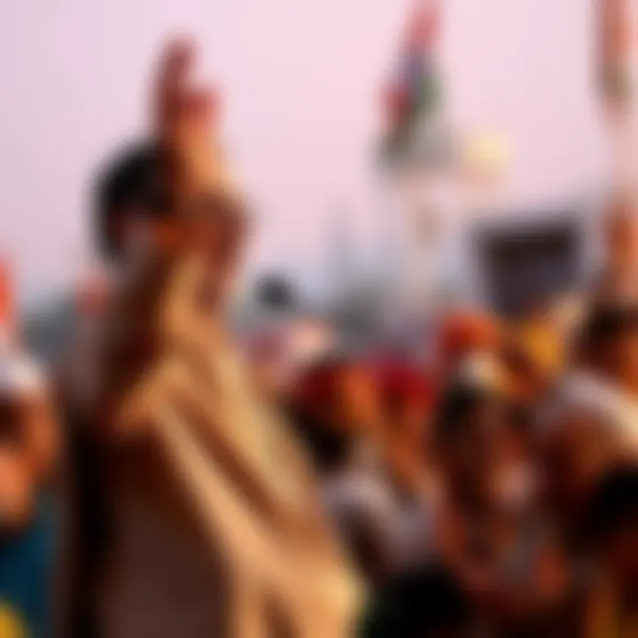 Rahul Gandhi giving a speech at a political rally, addressing supporters about his views on the BJP.
