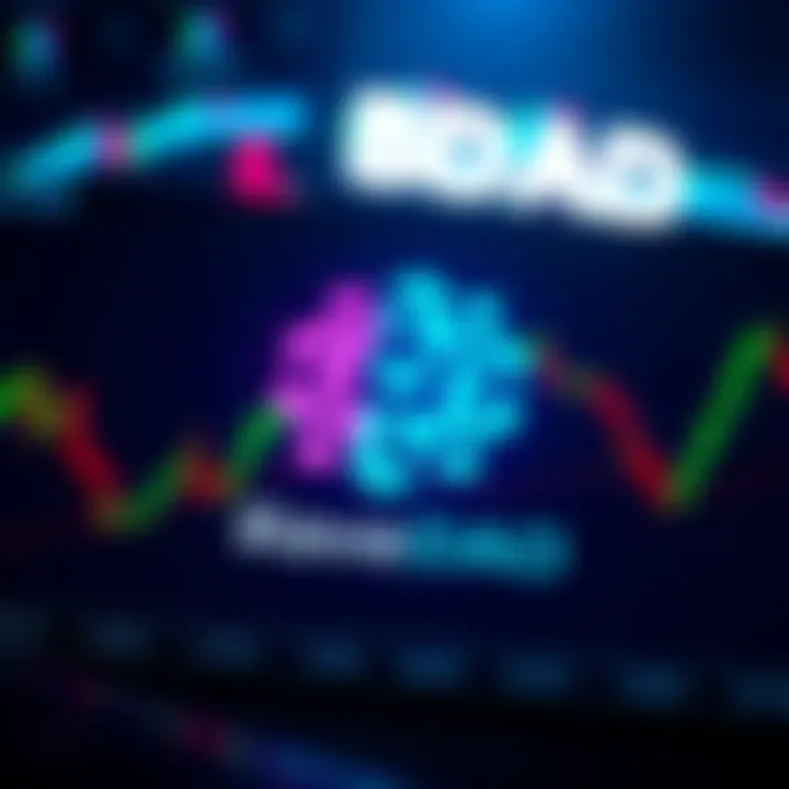 RaveDAO logo displayed alongside trading graphs showing RAVE pricing trends amid market investigations