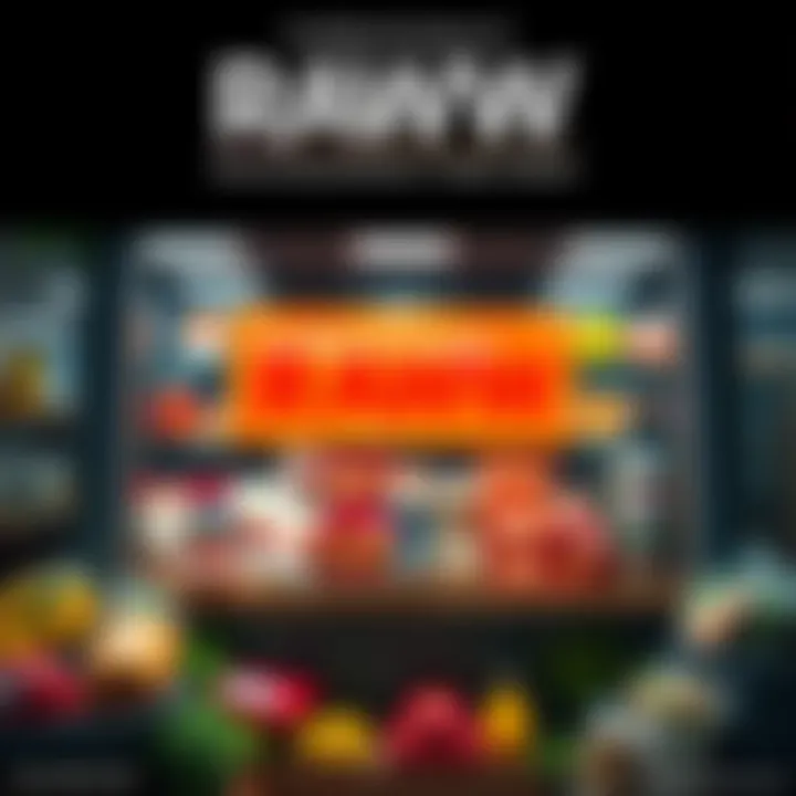 Unveiling the Essence of RAWW A vibrant display of RAWW products symbolizing authenticity in a crowded market