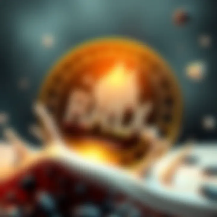 Innovative Design of RAWW Coin Visual representation of RAWW Coin with raw milk elements and digital features