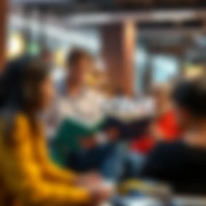Group of people sharing thoughts on The Bitcoin Standard book in a casual setting
