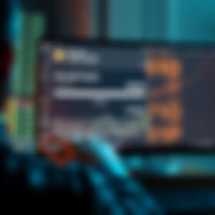 A person looking at a computer screen with an outdated Wasabi wallet interface, showing a zero balance and recovery seed words on the side.