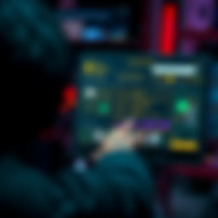 Recovering an Old Cake Wallet A person looking at a screen with a digital wallet interface, showing a seed phrase for recovery