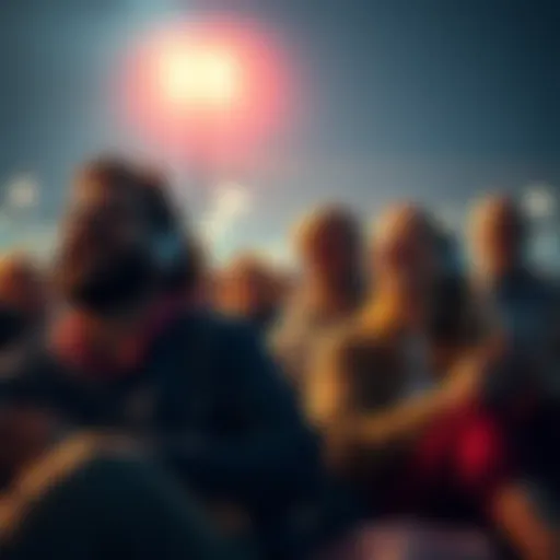 A group of people happily engaged in activities away from their screens, symbolizing a break from checking crypto prices.