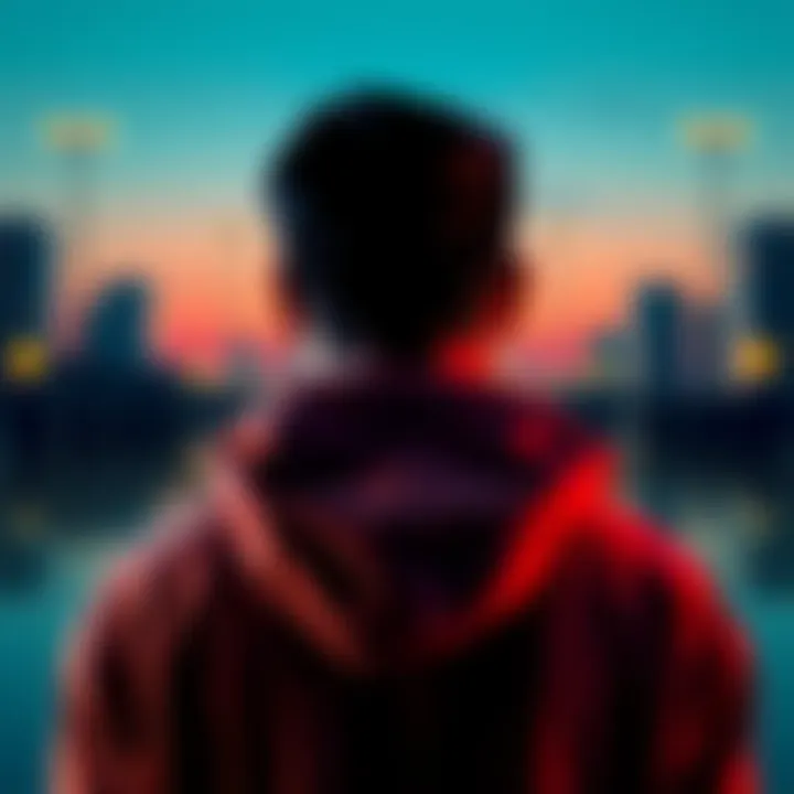 A person contemplating their next steps after the end of their login journey, symbolizing resilience and growth.