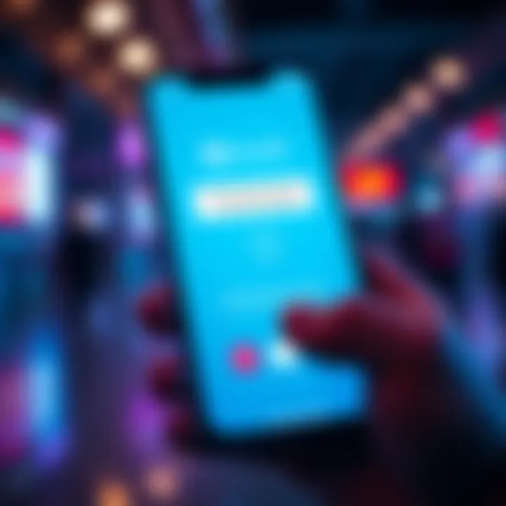 A smartphone displaying the Revolut app with a warning about scam calls. A shield icon represents protection.
