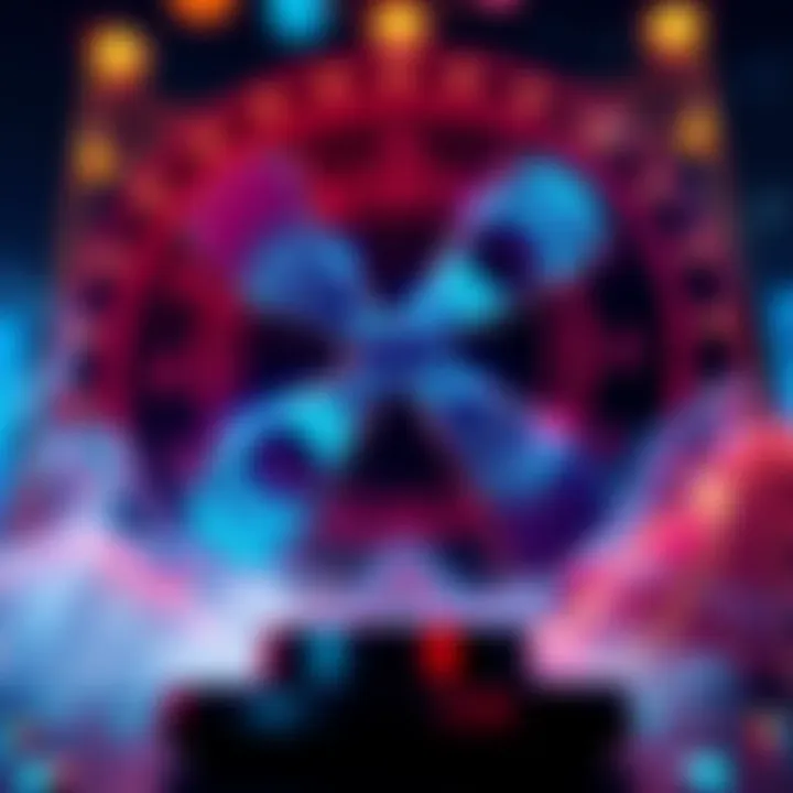 Visual representation of Ripple's legal resolution with the SEC and XRP's steady price amidst market changes