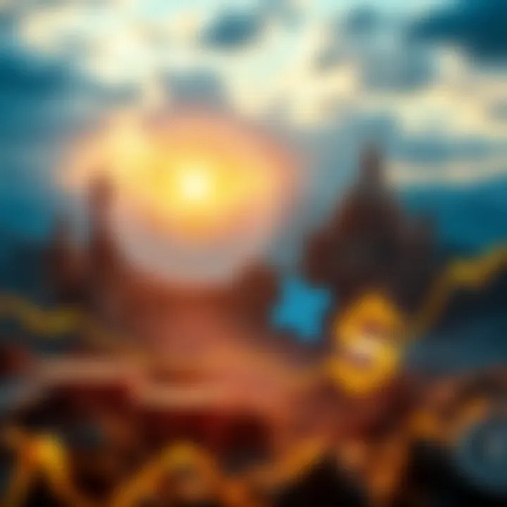 Visual representation of Ripple's legal victory with the SEC logo and financial symbols