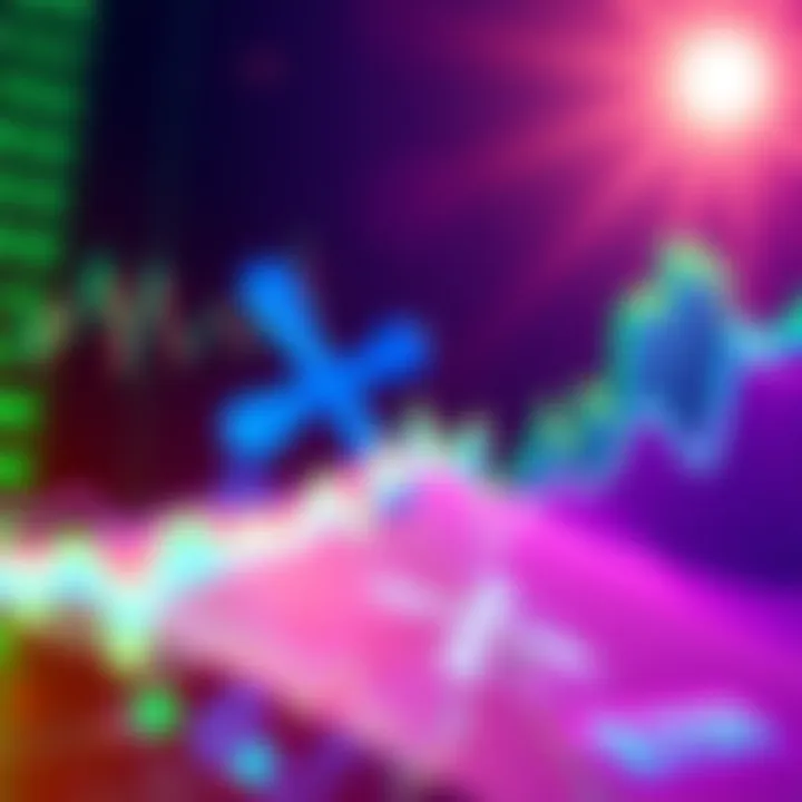 Ripple XRP price surge Chart showing the rapid increase in Ripple XRP prices with a bright, optimistic background