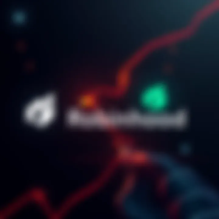 Robinhood logo with Chainlink logo representing the partnership for the new oracle platform