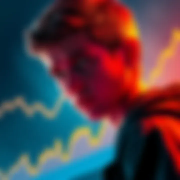 Ryan, a young creator, looks worried as a graph shows a steep decline in token value after backlash from the crypto community.