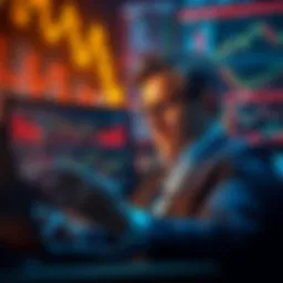 A thoughtful person analyzing economic charts and data, reflecting Saifedean's influential ideas.
