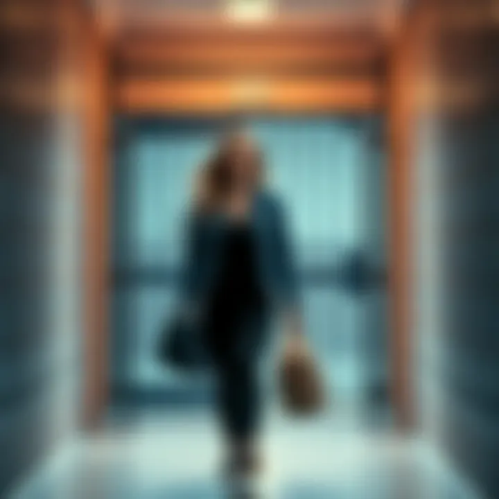 Sam Bankman-Fried's ex-girlfriend walks out of prison with a smile, carrying her belongings.