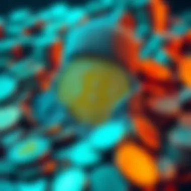 A visual representation of Satoshi Nakamoto with a Bitcoin symbol surrounded by untouched coins, highlighting the impact on the crypto community.
