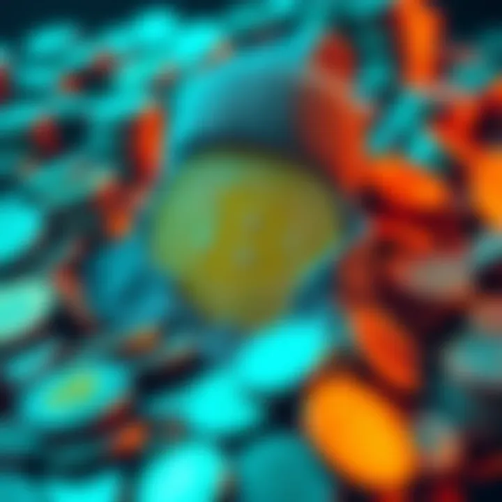 A visual representation of Satoshi Nakamoto with a Bitcoin symbol surrounded by untouched coins, highlighting the impact on the crypto community.