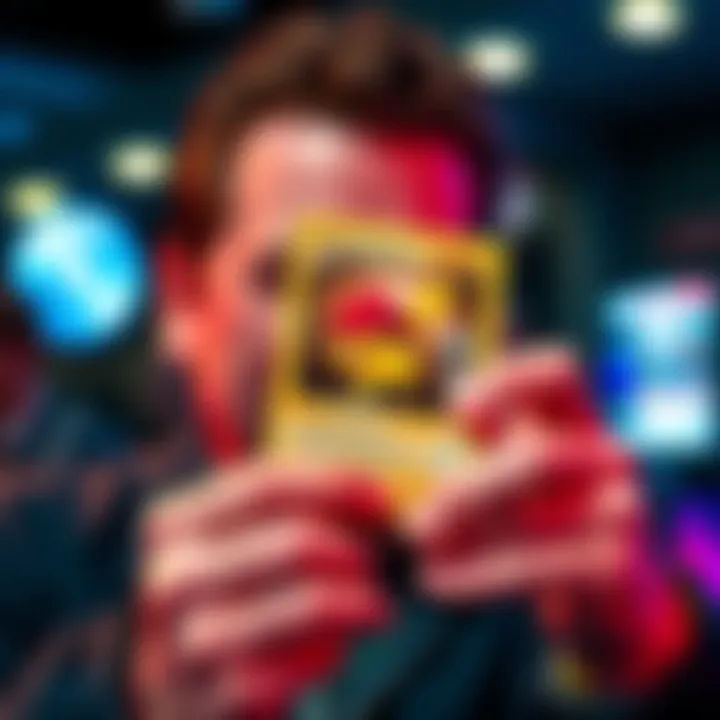 Anthony Scaramucci's son holds a rare Pokémon card previously owned by Logan Paul, showcasing excitement over his $16 million purchase in collectibles.