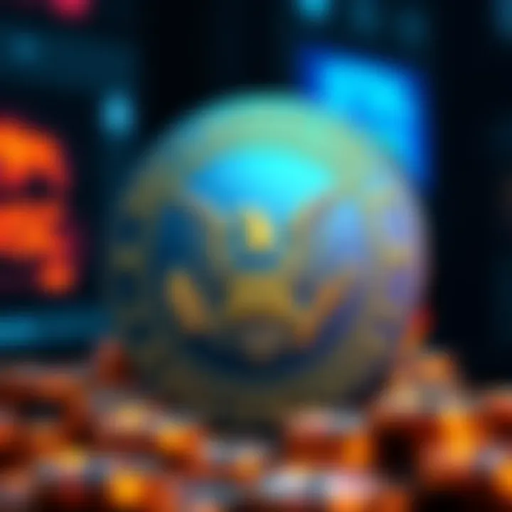 A visual representation of Dogecoin with the SEC logo indicating it is classified as a commodity