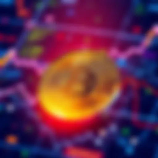 Graph showing a digital token with Nasdaq logo and blockchain network background, symbolizing tokenized securities trading