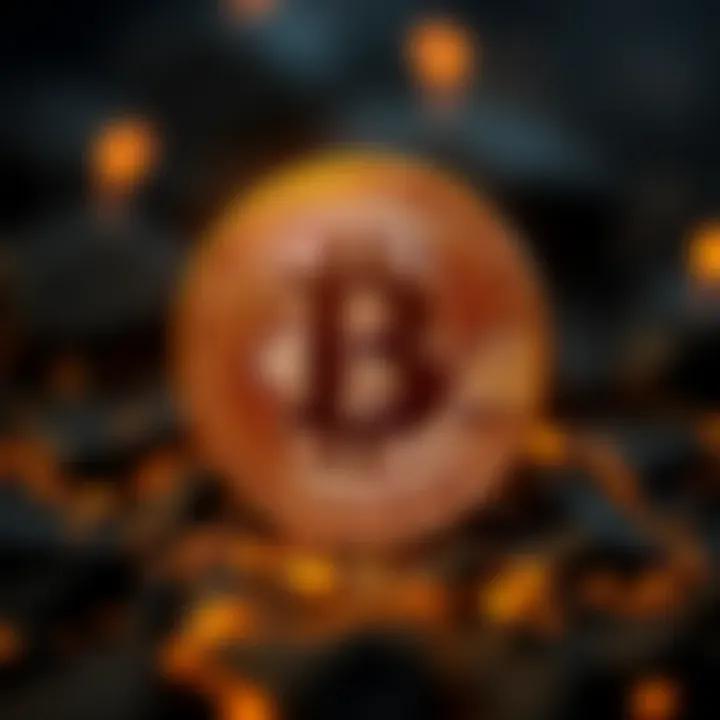 Historic second logo of Bitcoin created by Satoshi Nakamoto in 2010, showcasing a simple design with the Bitcoin symbol, reflecting early digital currency branding.