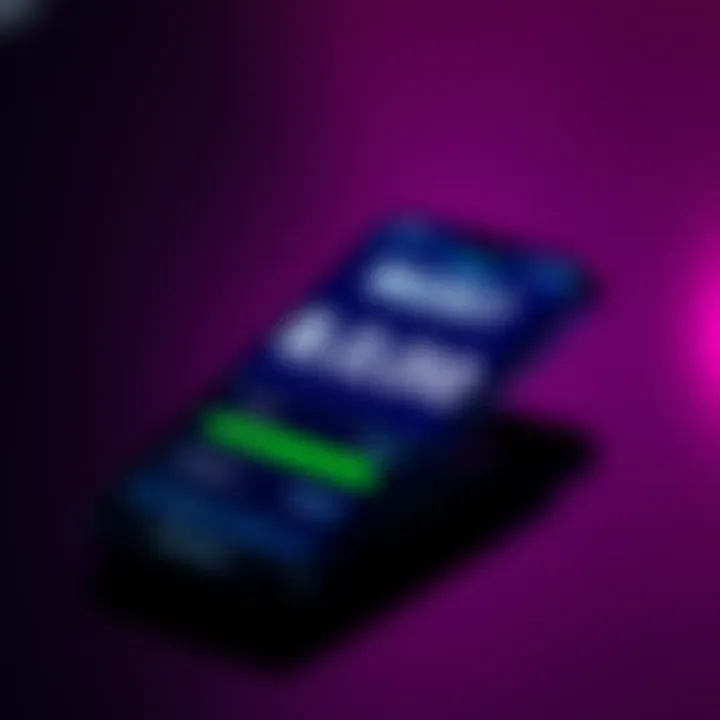 A digital wallet on a smartphone showing a balance of 80,000, representing safe storage for large sums of money.