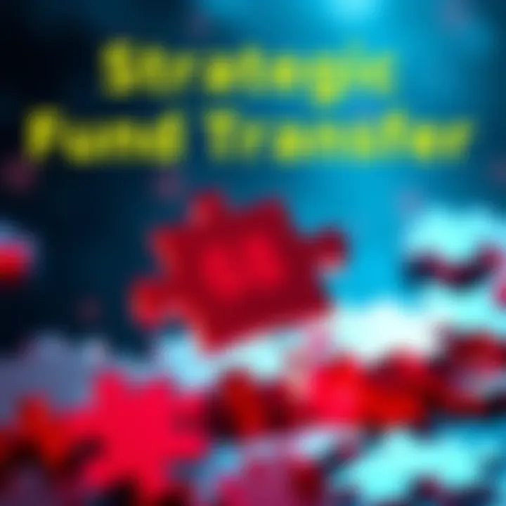 A visual representation of a successful fund transfer process after solving a puzzle, featuring interconnected puzzle pieces symbolizing secure connections.