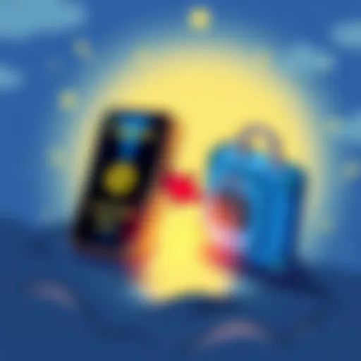 An illustration showing a Coldcard Mk4 device next to a second device for fund transfer, with a secure connection symbol, emphasizing safety in cryptocurrency transactions.