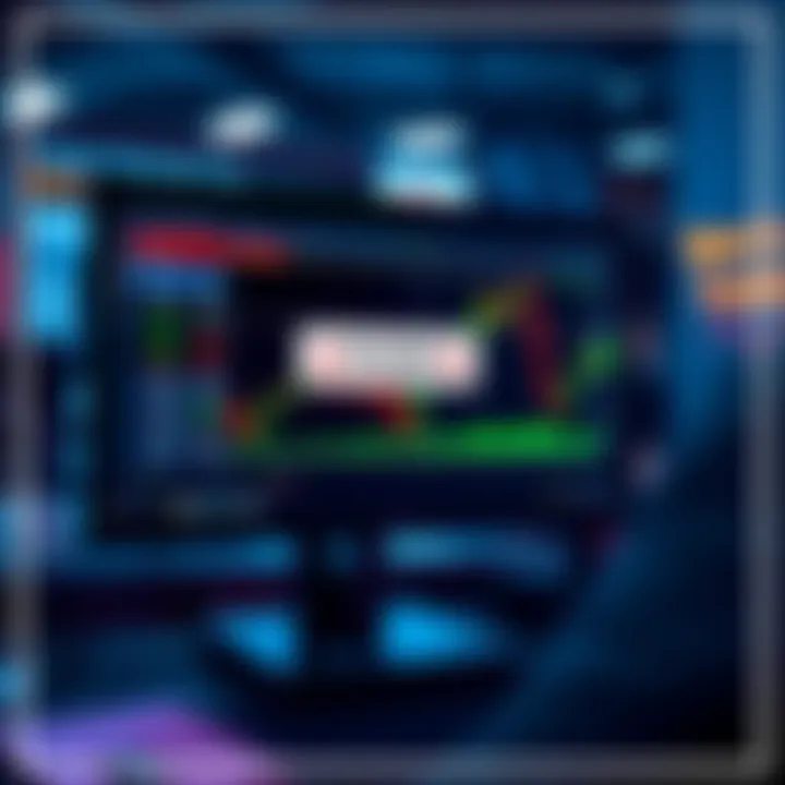 A computer screen showing a stock trading platform with a failed sell order notification and confused trader expression