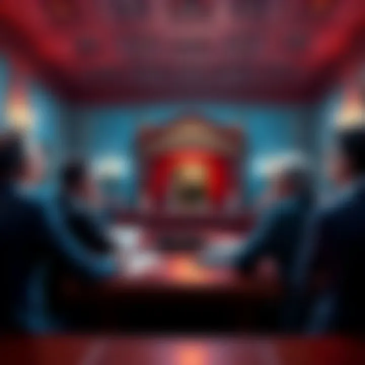 Senate members discussing the Clarity Act for crypto regulation