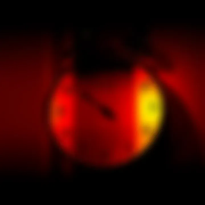 A clock with its hands stuck at midnight, symbolizing the never-ending wait for answers.