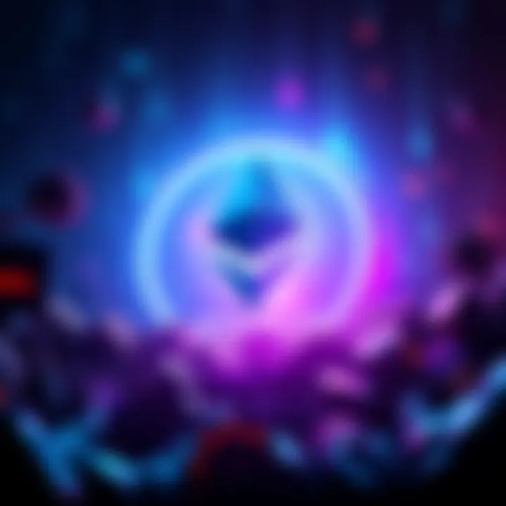 SharpLink Gaming's logo with Ethereum logo, symbolizing its new status as the largest corporate holder of Ethereum, indicating a shift in cryptocurrency dynamics.
