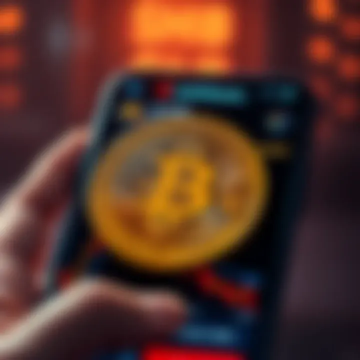 The Coinbase app showing SHIB prominently over D0GE, highlighting the change in cryptocurrency ranking.