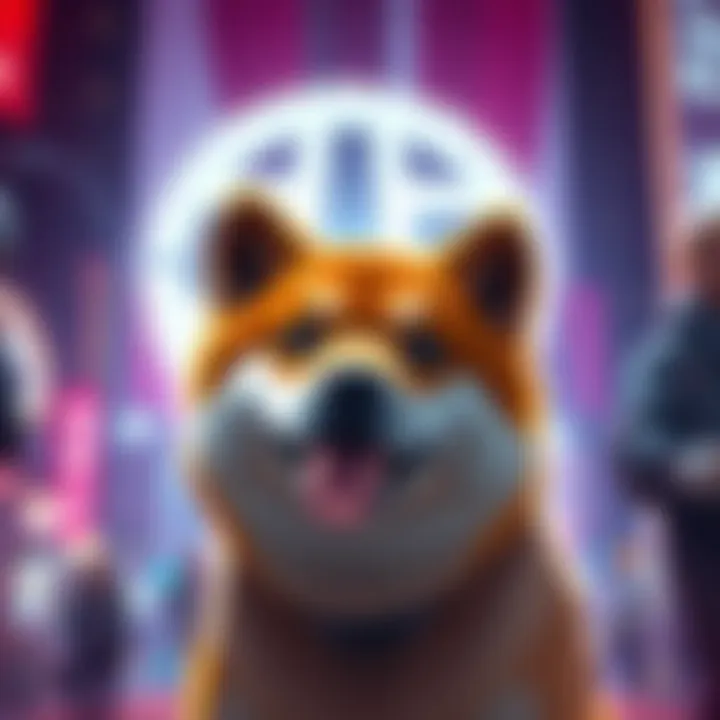 Market Struggles of Shiba Inu Cryptocurrency A visual representation of Shiba Inu's declining active addresses and market challenges