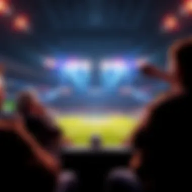 A moment showcasing the super short SRB that surprised viewers at the Super Bowl, capturing their reactions on screen.