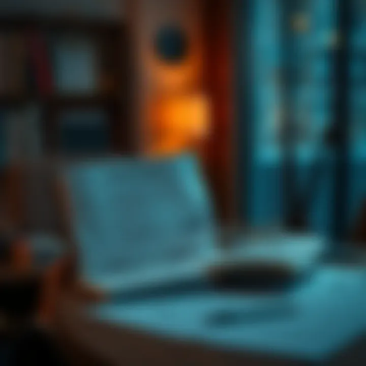 A person reading a book with clear diagrams and notes on a table, illustrating easy understanding of difficult topics.